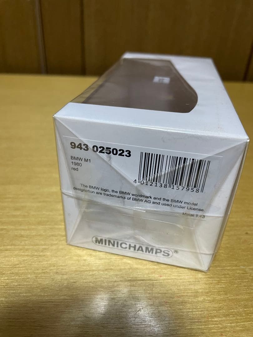 MINICHAMPS BMW M1 1980 Paul's Model 1/43 | eBay