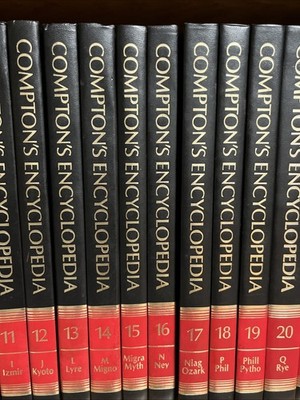 Compton's Encyclopedia Complete Set Volumes 1 - 26 And 1987 To