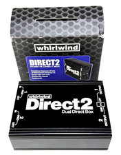 Whirlwind DIRECT2 - 2-channel Passive Instrument Direct Box