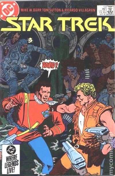 Star Trek #13 FN/VF 7.0 1985 Stock Image
