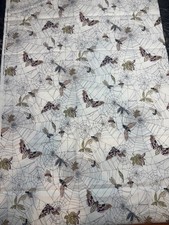 Alexander Henry Ghastlies fabric a ghastlie web grey by the FQ 2013 OOP HTF