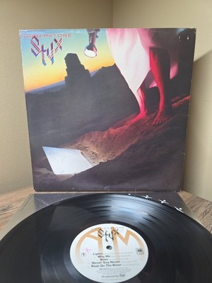 Styx - Cornerstone - Vinyl LP 1979 Triptych Sleeve A&M SP-3711 VG+/VG+