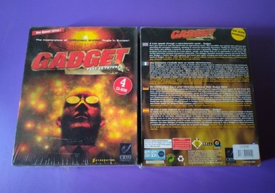 Jeu PC Gadget Past As Future : Big Box - Version Physique Sous Blister, éditeur Cryo Interactive (1994)