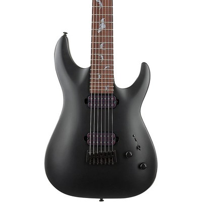 Schecter Guitar Research Damien7 7String Electric Guitar Satin Black