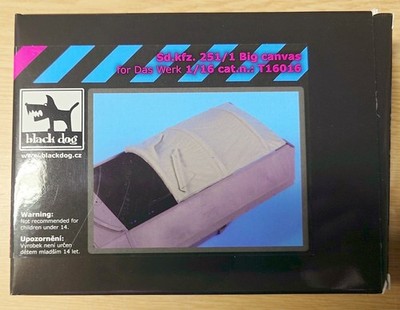 Sd.Kfz 251/1 big canvas for DasWerk von Blackdog in 1/16