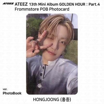 ATEEZ GOLDENHOUR：Part4 Fromm特典 ヨサントレカ ATEEZ - GOLDEN HOUR Part.4 [APPLE MUSIC] PREORDER BENEFIT