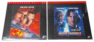 Speed 2 & Ausser Kontrolle - 2x Laserdisc - Neu & Sealed