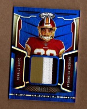 2018 Panini Certified New Generation Jerseys Blue #7 Derrius Guice /50  TW6121