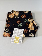 OS One Size Lularoe Leggings Gorgeous Multicolor Floral NWOT New