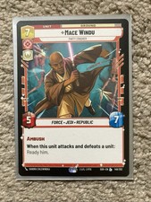 2024 Star Wars Unlimited Spark of Rebellion Mace Windu Party Crasher 149/252
