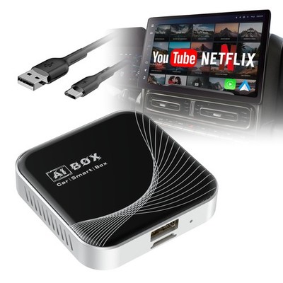 TERUNSOUl 3-in-1 Wireless CarPlay Android Auto Adapter Plug and Play BY961A