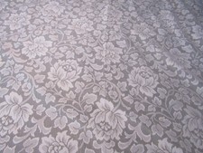 Lot of 4 Floral Lace Curtain Panels 59x55