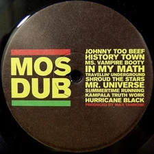 MOS DEF / VARIOUS ARTISTS MOS DUB NEW VINYL RECORD