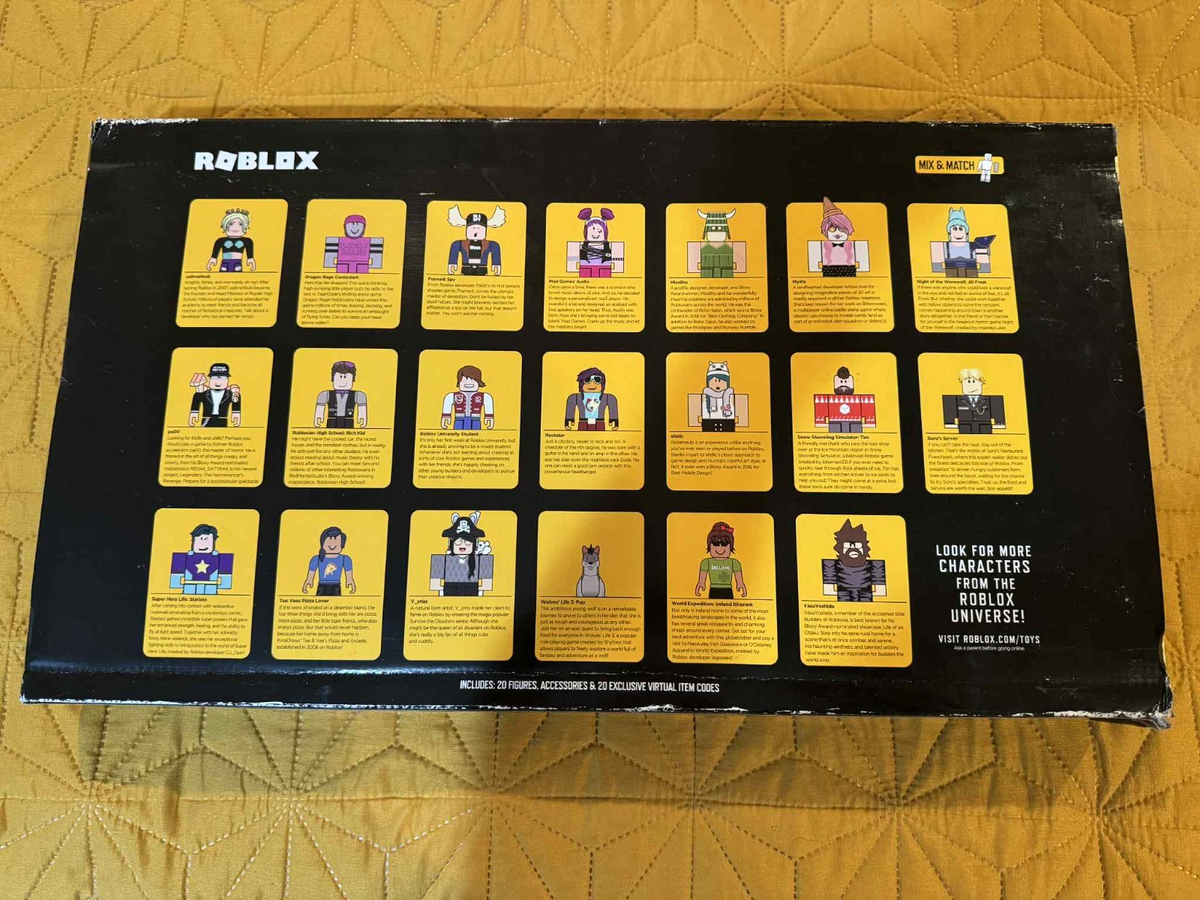 Roblox Celebrity Collection Back in the Spotlight 20 Figure Pack