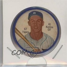 1962 Salada Tea/Junket Desserts All Star Coins Al Kaline #67 HOF 0wm7