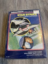 Vintage Star Strike Intellivision Video Game NEW Sealed Mattel Shooter NTSC 1981