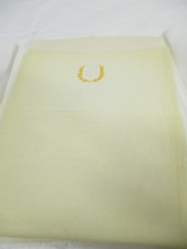 1 PR VINTAGE GLASHER SEAMED FULL FASHION SHEER NYLON STOCKINGS 9 1/2 L 33" WHITE