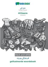 Kurdish Sorani (in arabic script) - Afrikaans, visual dictionary, BW: BABADADA K
