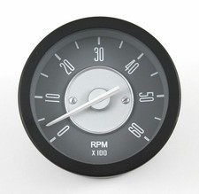 Vw Type 2 Bus 68-72 Baywindow Grey Face 6000 Rpm Tachometer Rev Counter Vw Type 2 Bus 68-72 Baywindow Grey Face 6000 Rpm Tachometer Rev Counter