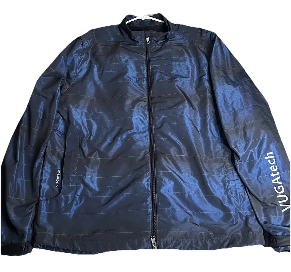 Vuga Men's Full Zip Long Sleeve Vugatech Jacket Size L