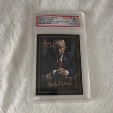 World Class Grading Limited Edition 2023 Donald J. Trump Trading Card #480/2000
