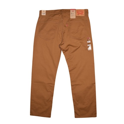 LEVI'S NEW $70 505 Regular Fit Caraway Stretch Twill Straight Leg Jean Men's 36 - Picture 2 of 4