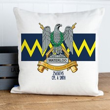 Royal Scots Dragoon Guards Cushion Cover Personalised British Veteran Army MC53
