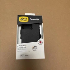 OtterBox Apple iPhone 16 Pro Defender Series Case BLACK includes holster clip