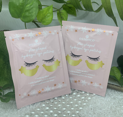 essence Adventskalender 2022 star-shaped 2 Packungen HYDROGEL EYE PATCHES *neu*