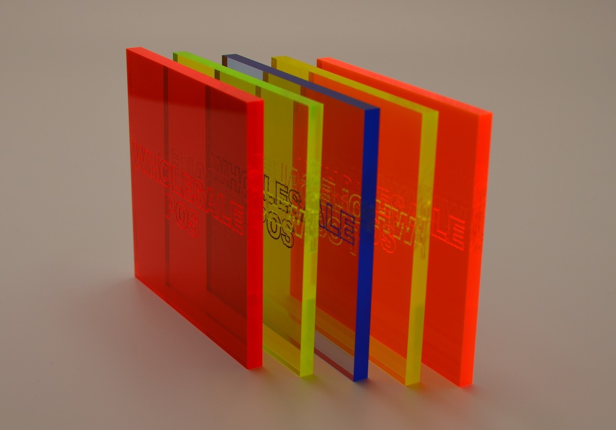 Perspex Fluorescent Coloured Cast Acrylic Disc Cut to Size - Simply Plastics
