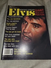 1977 ELVIS MEMORIES FOREVER MAGAZINE - ELVIS PRESLEY United Kingdom No Poster