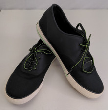 Polo Ralph Lauren Youth Black Sneakers Green Logo Polo on Tongue Vaughn Fusion 6