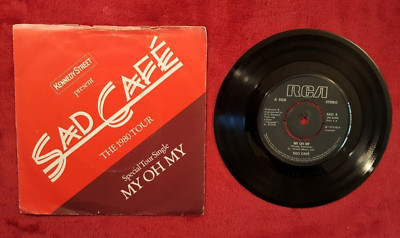 Sad Cafe - My Oh My b/w Cottage Love - Special 1980 Tour Single 7'' Vinyl Record