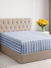 Extra Deep Queen Fitted Sheet - Hotel Luxury Single Fitted Sheet Only - Easil...