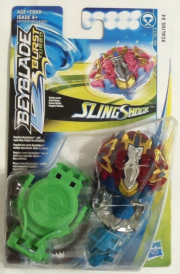 Beyblade Burst Turbo Slingshock Starter Pack - Xcalius X4 Beyblade Burst Turbo Slingshock Starter Pack - Xcalius X4
