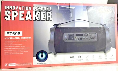 LAUTSPRECHER MOVETECH INNOVATION BAZOOKA FT698 ORIGINAL BRANDNEU mit GESCHENK - eine Box