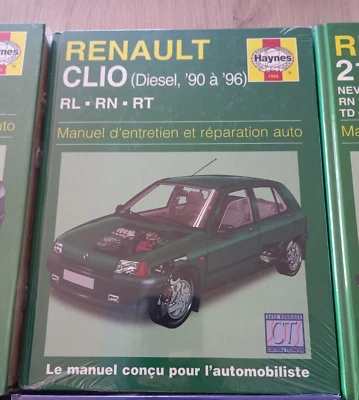 HAYNES 1989 RENAULT CLIO DIESEL MANUEL D'ENTRETIEN ET DE REPARATION AUTO NEUF - Photo 1/2