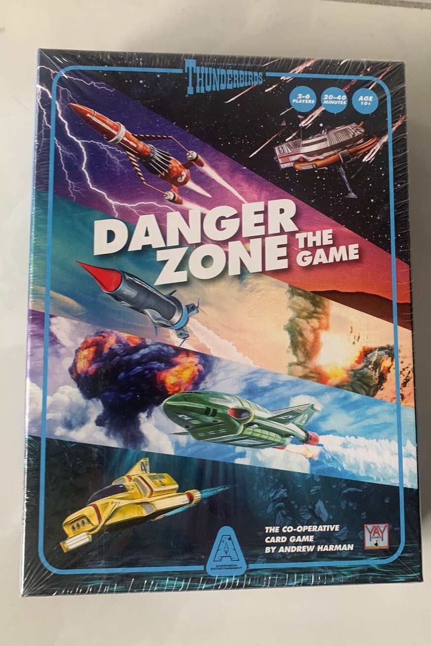 Danger Zone Thunderbirds The Game (2022) New And Sealed