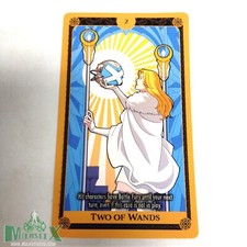 Heroclix X-Men: X of Swords set Two of Wands Tarot Card 