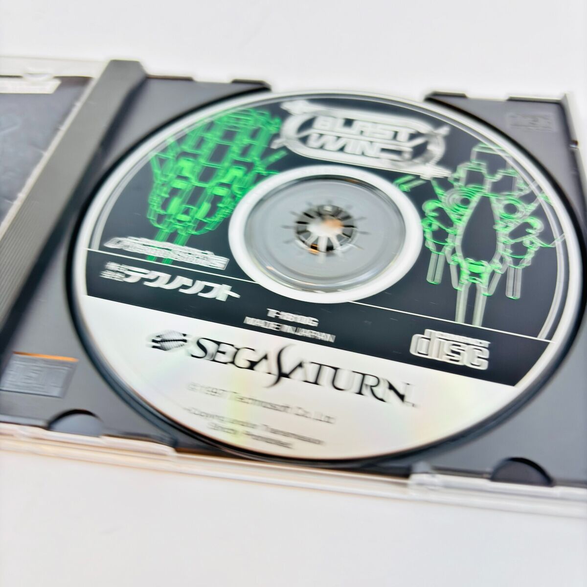 Sega Saturn Blast Wind Ultimate Destroyer SS Tecno Soft Sega Saturn Blast Wind Ultimate Destroyer SS Tecno Soft