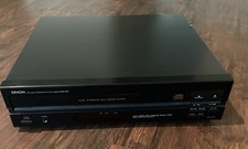 Denon DCM-320 CD Player 5 Disc Changer Japan 1992 NO REMOTE - Tested Works 