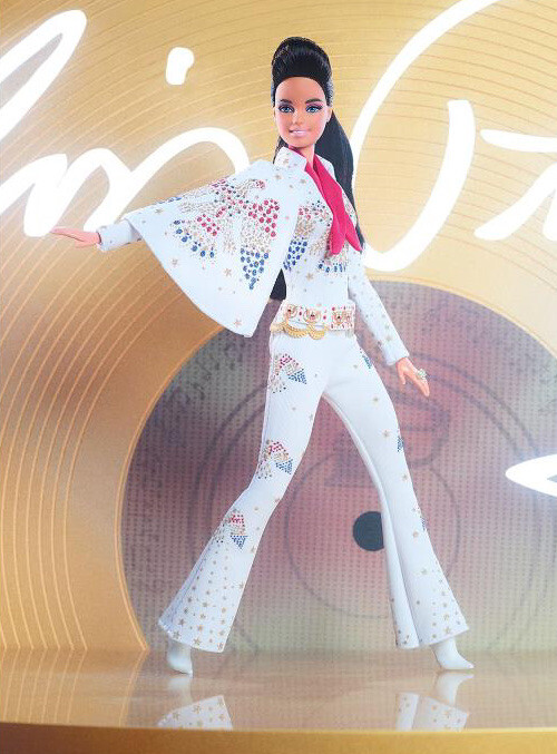 Barbie  Elvis  モデル Elvis Presley Barbie Doll – Mattel Creations