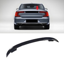 Ala spoiler bagagliaio universale posteriore ABS nero lucido per Volvo S90 2017-2022