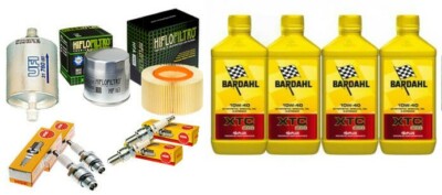 KIT / INSPEKTIONSPAKET BMW R / 1150 R BARDAHL XTC 10W40 / ÖLFILTER LUFT BENZIN ZÜNDKERZEN