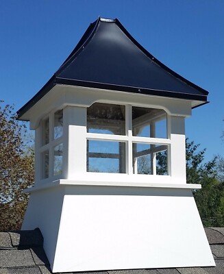 Accentua Monterey Vinyl Cupola, 24 in. Square, 39 in. High
