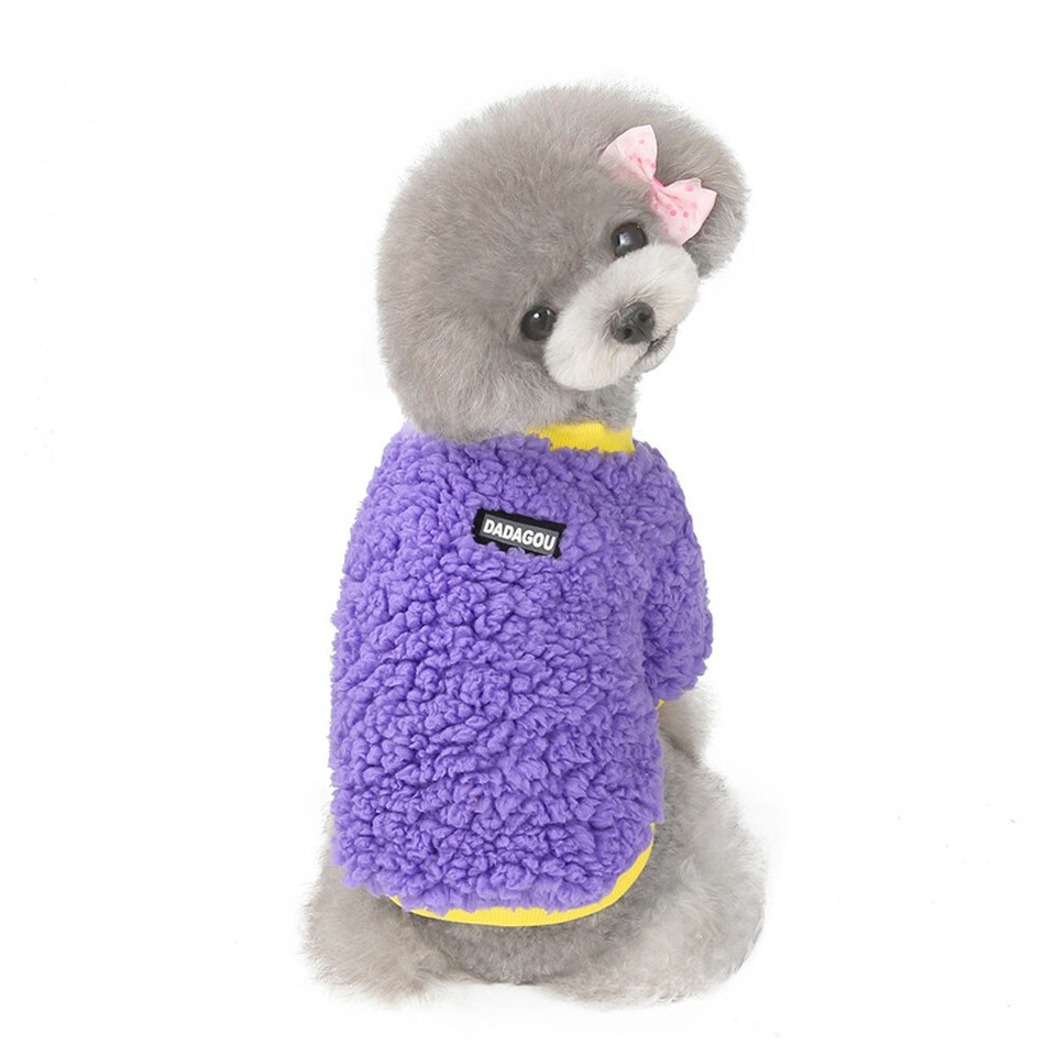 Pet Fleece Clothes Puppy Dog Warm Jumper Sweater Coat Small Yorkie