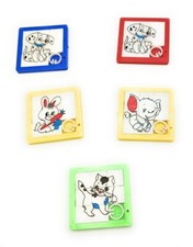 96 Schiebepuzzle mit Tiere lernen Vorschule Adventskalender Fasching Mitgebsel