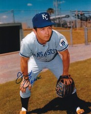 Freddie Patek (TOUGH AUTOGRAPH) KC ROYALS SIGNED 8x10 PHOTO AUTOGRAPHED PROOF