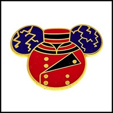 Disney Pin 107738 Mickey Mouse Icon Tower of Terror Bellhop Mickey Ears Red