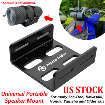 #ad #ad Aluminum For Kawasaki SeaDoo PWC Universal Portable Speaker Bracket Mount Kit US $28.89